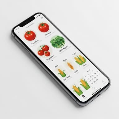 Crop Tracker App Interface