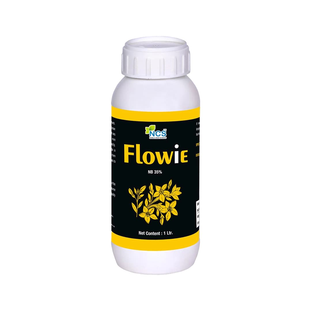 Flowie - Nitrobenzene 35% Flowering Stimulant and Organic Fertilizer to Enhance Root Growth, Water Holding Capacity, and Reduce Soil Erosion