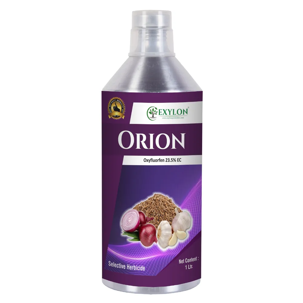 Exylon Orion Oxyfluorfen 23.5% EC Herbicide, Broad-Spectrum, Control Weeds In Major Crops
